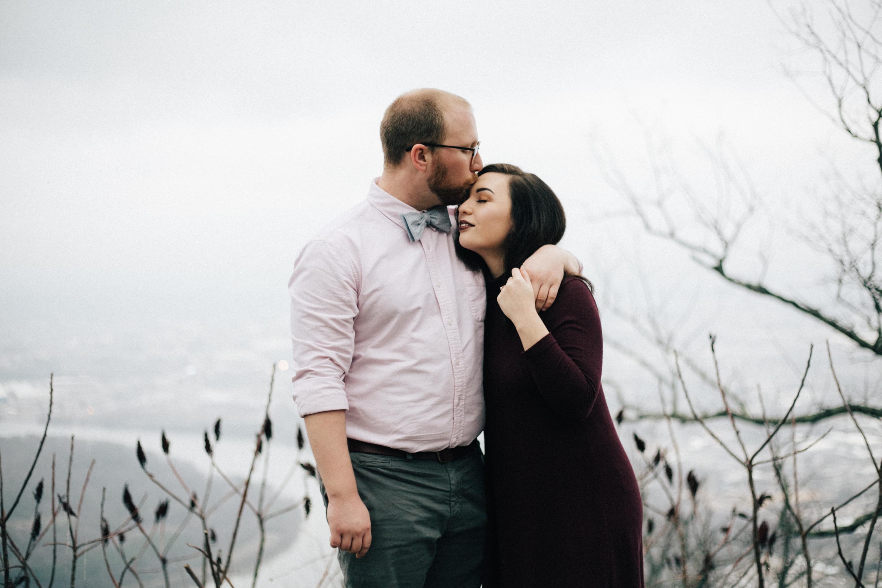 Brittany and CJ on Lookout Mountain